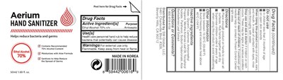 Active Ingredient (Aerium 50ml)
